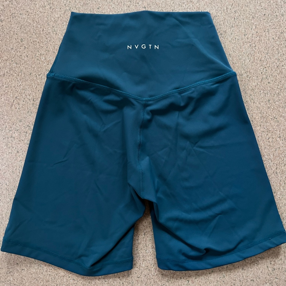 NVGTN Signature Shorts - Pacific Blue